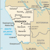 African Sitatunga Tours Namibia, Karte